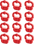 Deck Board Jig, 12 Pcs 1/4" Gap Deck Board Spacer Rings for Pressure Treated, Composite, PVC, Plank
