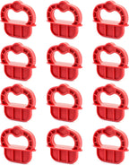 Deck Board Jig, 12 Pcs 1/4" Gap Deck Board Spacer Rings for Pressure Treated, Composite, PVC, Plank