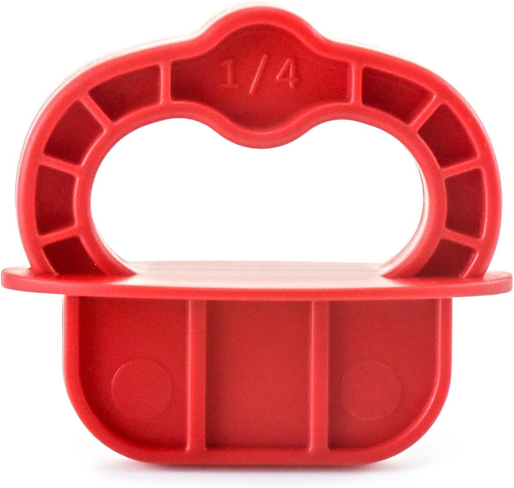 Deck Board Jig, 12 Pcs 1/4" Gap Deck Board Spacer Rings for Pressure Treated, Composite, PVC, Plank