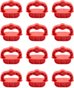 Deck Board Jig, 12 Pcs 1/4" Gap Deck Board Spacer Rings for Pressure Treated, Composite, PVC, Plank