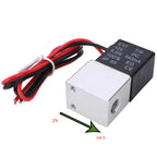 1/8" 12V DC 2 Way Pneumatic Aluminum Electric Solenoid Valve 2V025-08 Normally Closed Fast Response for Air Gas Water N/C