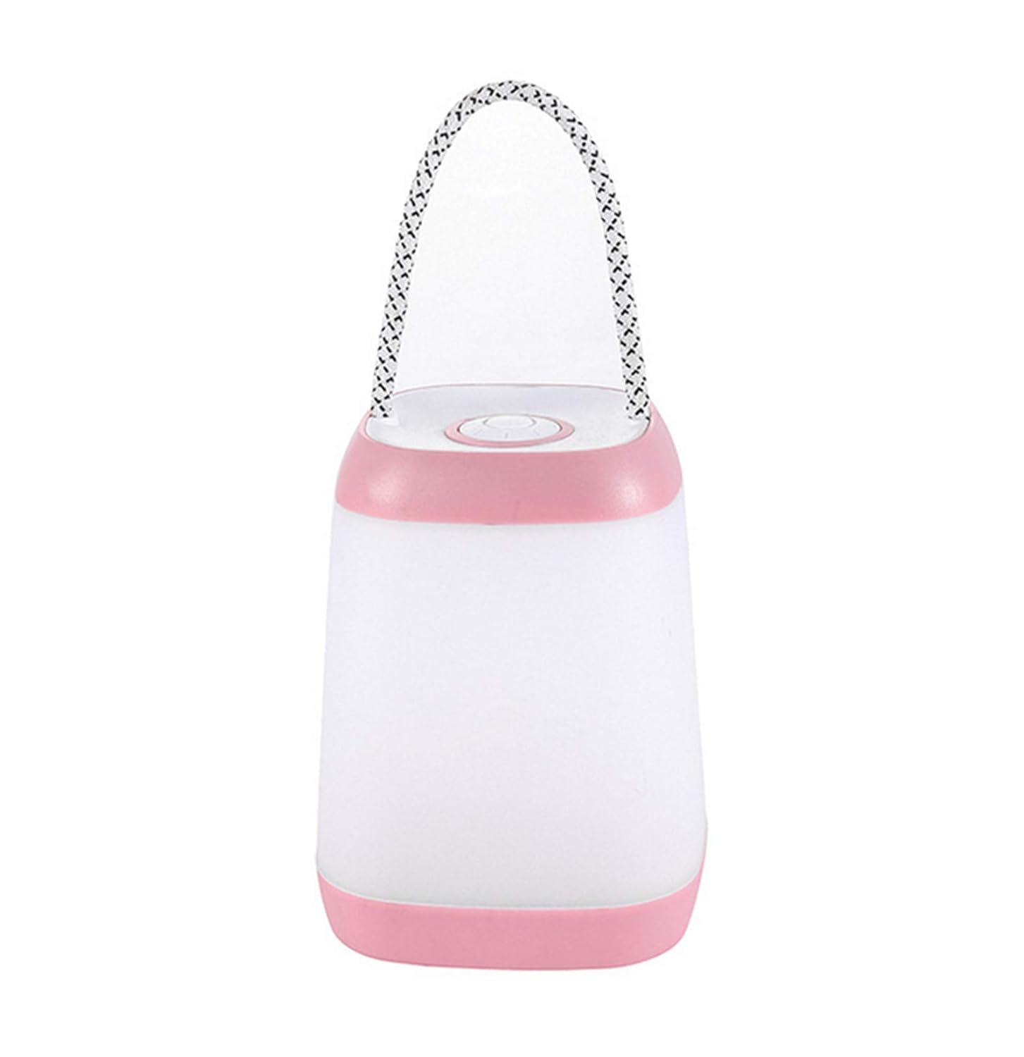 Night Light for Kids, USB Rechargeable Nursery Lamp Portable Camping Lantern with 3 Light Modes for Camping,Emergency,Bedroom,Indoor and Outdoor(Pink, 1 Pack)