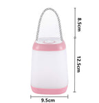 Night Light for Kids, USB Rechargeable Nursery Lamp Portable Camping Lantern with 3 Light Modes for Camping,Emergency,Bedroom,Indoor and Outdoor(Pink, 1 Pack)