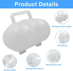 2 Pack 2-Egg Portable Camping Egg Holder for Fridge