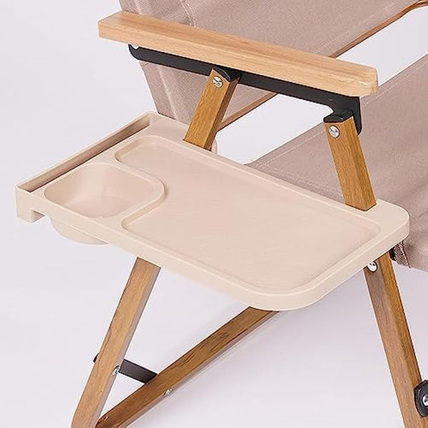 Folding Camping Table Multifunctional Portable Picnic Table for Outdoor Travel Khaki