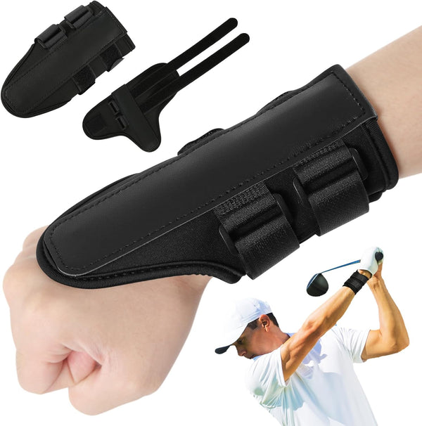 Golf Swing Trainer for Beginners - Black - Set of 1 - Ideal Training Aid