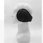 Foldable Windproof Neck Warmer for Men and Women Ideal for Cycling and Winter Sports Black