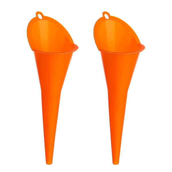 2-Pack Long-Neck Multipurpose Car Fluid Funnels