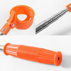 Orange Retractable Golf Ball Retriever Stainless Steel Water Golf Picker