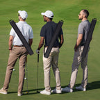 Universal Body Type Black Beer Can Warmer Sleeve for 7 Cans Golf Ball and Bag Warmer