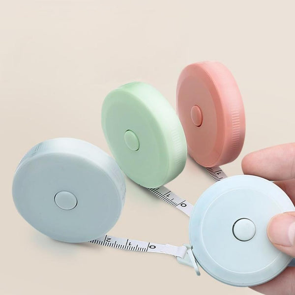 3 Pack Retractable Measuring Tape 150cm Double Sided Flexible for Body Measurements Sewing and Crafts