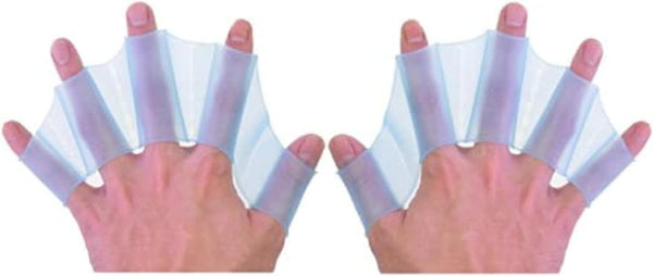 Silicone Swim Fins - Blue - 1 Pair - Ideal for Snorkeling - Comfortable Silicone Swimming Equipment