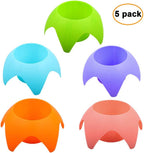 5 Pack Beach Drink Holders Multiple Colours Essential Beach Accessories for Vacation Must Have for Women Adults Family Friends
