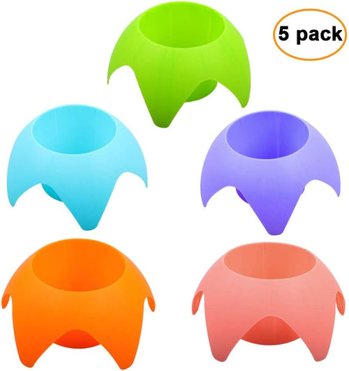 5 Pack Beach Drink Holders Multiple Colours Essential Beach Accessories for Vacation Must Have for Women Adults Family Friends