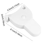 Retractable Measuring Tape Body Measure Sports Tape Measure Set White