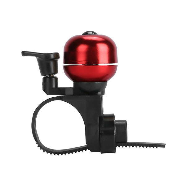 Loud Universal Bicycle Bell - Waterproof with Clear Sound - Suitable for Adults & Kids - Red - Set of 1