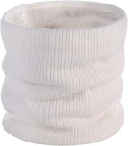 Fleece Scarf Winter Sports Warmth Unisex White One Piece