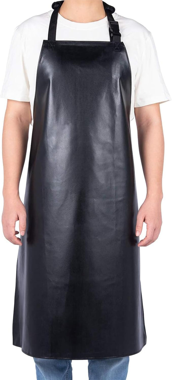 Heavy Duty Vinyl Waterproof Apr for Unisex Adult, Ultra Lightweight, Chemical Resistant Industrial Work Apr