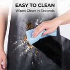 Heavy Duty Vinyl Waterproof Apr for Unisex Adult, Ultra Lightweight, Chemical Resistant Industrial Work Apr