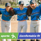 12 Pcs Baseball Belts Softball Belts Bulk for Adult and Youth Adjustable