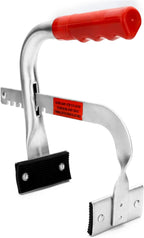 Battery Carrier, Battery Rack with Pads, Adjustable from 5" to 7", for Lifting and Carrying Batteries