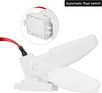 2 Pack Heavy-Duty Automatic Boat Bilge Pump Float Switch | Moisture Tight, Ignition Protected - 12/24/32VDC, 20A, Ultrasonic Welding Seals, for Boats Electric Water Pumps