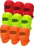 9 Pcs Ski Mask for Men Full Face Cover UV Sun Protection Cooling Balaclava Neck Gaiter Clothing Scarf Bandana