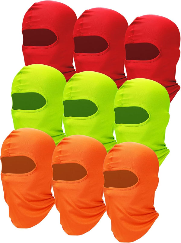 Men's UV Protection Balaclava Ski Masks (9-Pcs)