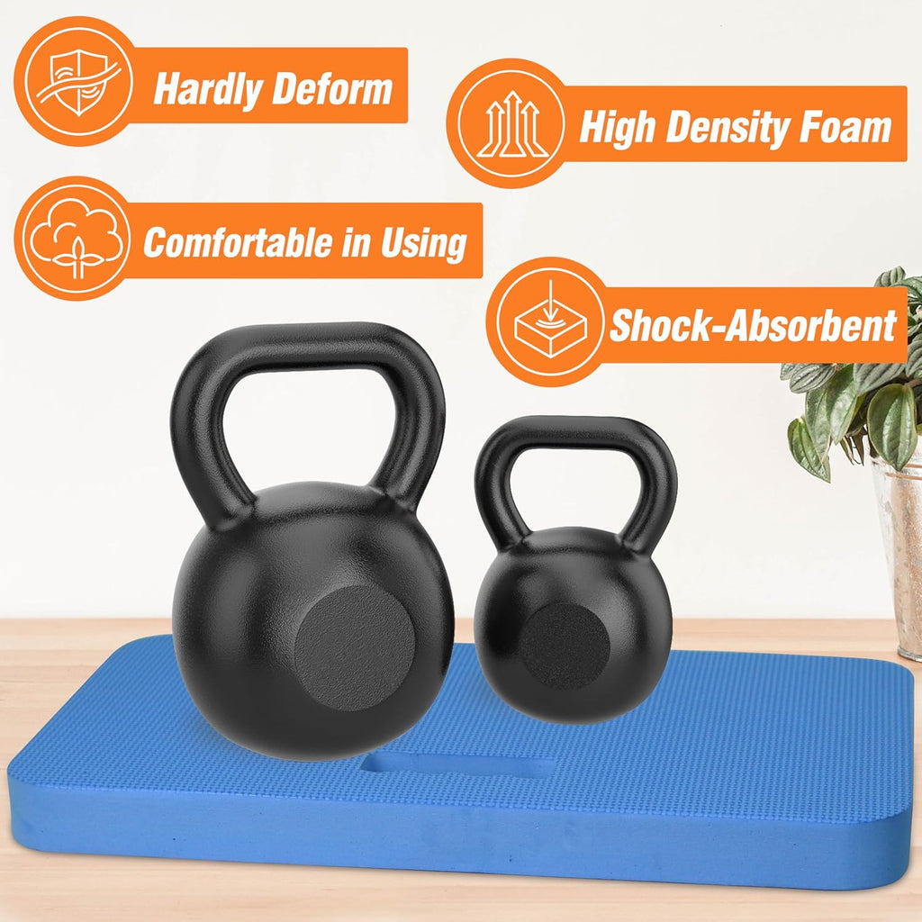 3-Pack Garden Kneeling Pad - For Gardening, Baby Bath, Yoga, Pilates, Exercise, Blue