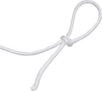 2-Pack 100' x φ1/4" White Rope, UV Resistant Rope for Flag Pole, Clothes line, Camping Tent, Canoes, Tree Work
