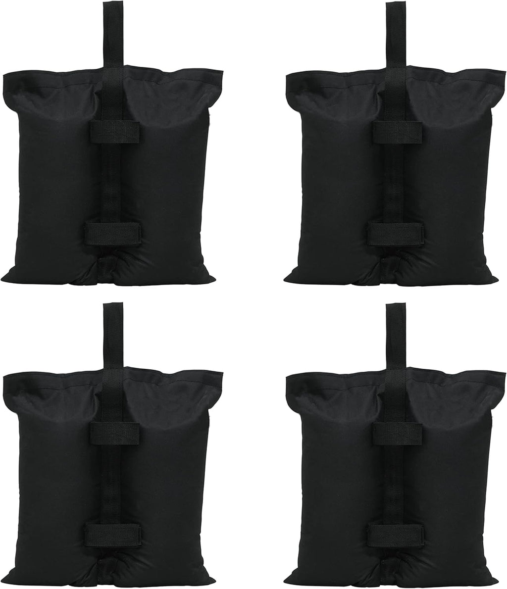 Canopy Weights Sand Bags, Sandbags for Weight, Tent Weight Bags Set of 4 for Camping Canopy, Outdoor Patio Shelter Umbrellas