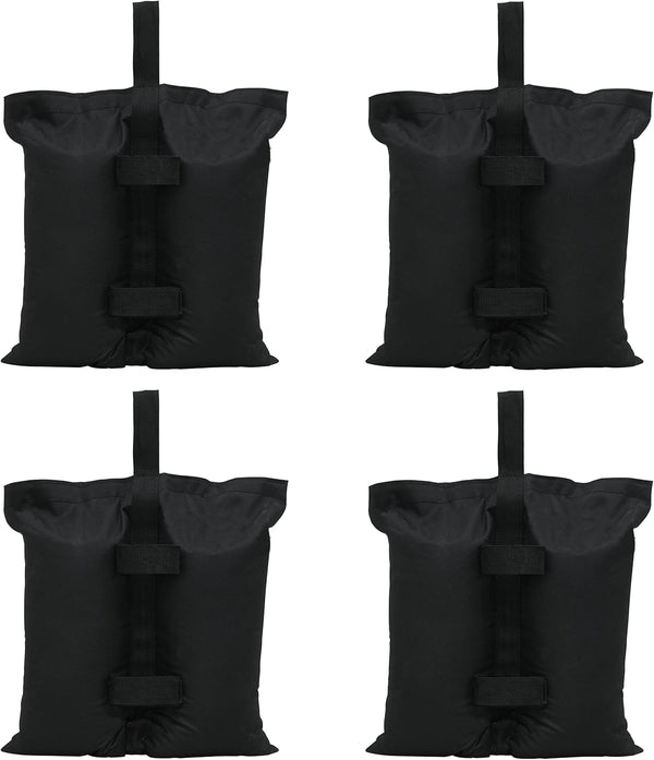Canopy Weights Sand Bags, Sandbags for Weight, Tent Weight Bags Set of 4 for Camping Canopy, Outdoor Patio Shelter Umbrellas
