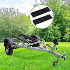 10 Pcs Boat Trailer Bunk Slide Pads and Boat Trailer Glide Bunk Enders 10.25'' x 3.1'' Boat Trailer Bunk Slicks for Easier Launching and Loading Boat Trailer Parts and Accessories
