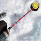 Adjustable Ice Fishing Skimmer Scoop-Winter Ice Fishing Scooper with Long Handle-Ice Fishing Gear for Scooping out Ice While Fishing