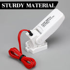 Landhoow Automatic Boat Bilge Pump Float Switch, 12v 24v 32v Bilge Float Switch Moisture Tight Seals for Automatic Electric Water Pump Accessories Ignition Protected