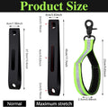 4 Pcs Firefighter Tools Include 2 Firefighter Helmet Band 2 Glove Strap Holder Fire Helmet Band Glove Safety Strap with Reflective Trim Fire Accessories