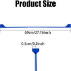 Airpod Strap,Magnetic Anti-Lost Air Pod Neck Strap Lanyard for AirPods 4/3/2/1,AirPod Pro 2/1 Soft Silicone Airpods Accessories Holder Strap for Running,Fitness,Dancing(White/Blue/Black)