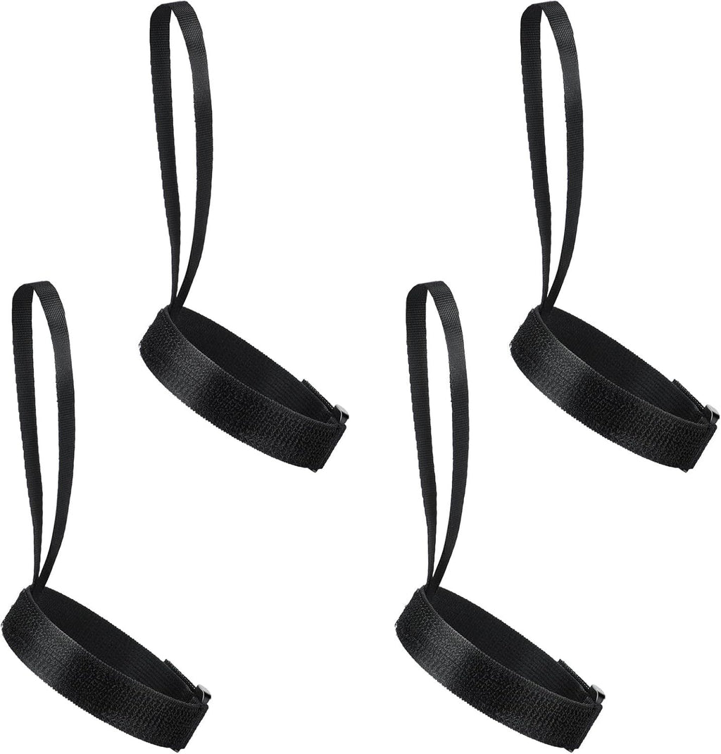 4 Pieces Sport Glove Strap Glove Leash Wrist Strap Ski Handcuff for Hanging, Outdoor