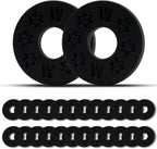 12Pair Rubber Strap Locks For Guitar, 0.98'' Guitar Strap Blocks/Silicone Strap Locks Guitar, Blocks Guitar Locks Strap Protector, Premium Silicone Safety Lockings, Acoustic Guitar Strap Adapter