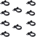 CooBigo Metal Silver Bow Shackle for Emergency Survival Paracord Bracelet Parachute