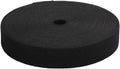 1 Inch by 20 Yard Black Heavy Stretch High Elasticity Elastic Spool Knit Elastic Bands for Sewing