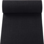 Knit Elastic Bands for Sewing Black Heavy Stretch High Elasticity Flat Elastic Cord 6 Inch Wide Braided Elastic Spool 2 Yard