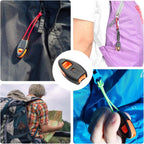 CooBigo 20 Pack Emergency Survival Whistles Zipper Pulls Whistle for Outdoor Climbing Hiking Camping Fishing Boat Kayak Life Vest Jacket Boating Water Survival Rescue Signaling