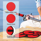 4pcs Fishing Lure Covers, 5.91 Inch Fishing Hook Covers Fish Pole Sleeve Fish Bait Gloves Protectors Wraps Essential Gear for Fishermen Gift