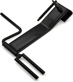 Cargo Tie-Downs Strap Winder, Black Powder Coated Steel, Roll-up Flatbed Trailer Winch Straps up to 4" Wide, ed in Trailers, Trucks, Warehoes, Docks, Vans