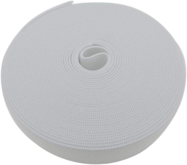 3/5 Inch by 43 Yard White Sewing Elastic Band Spool Heavy Stretch High Elasticity Knit Elastic Band