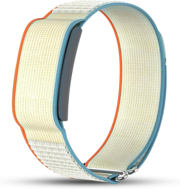 Nylon Replacement Band, Compatible with Amazfit Helio Strap – Adjtable, Breathable Sport Wristband for Fitness Tracker, Comfortable for All-Day Wear