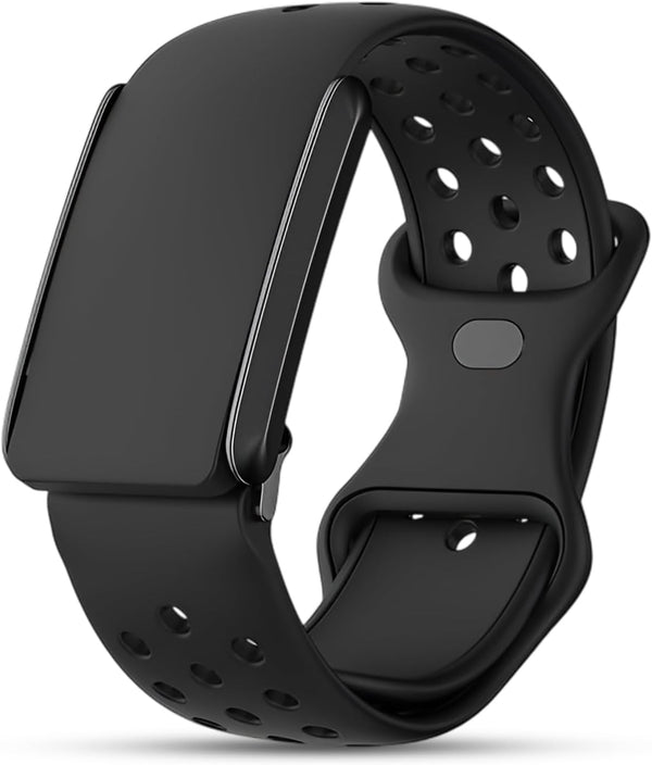 Silicone Replacement Band Compatible with WHOOP 4.0 – Adjtable Sport Strap for WHOOP Fitness Tracker – Breathable, Durable, Comfortable