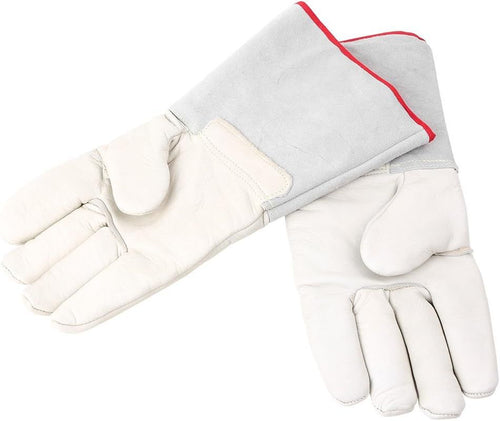 13.8 inch 35cm Long Cryogenic Gloves Low Temperature LN2 Liquid Nitrogen Protective Gloves Safety Frozen Gloves