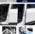 20Ft Car Door Weather Stripping Door Seal Strip,U-Shaped Rubber Edge Trim with Steel Strip Door Sealers for Door Frame of Car Truck SUV RV Boat Home,Keeps Car Interior Tidy and Quieter (20Ft)